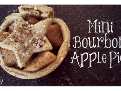 Mini Bourbon Apple Pies